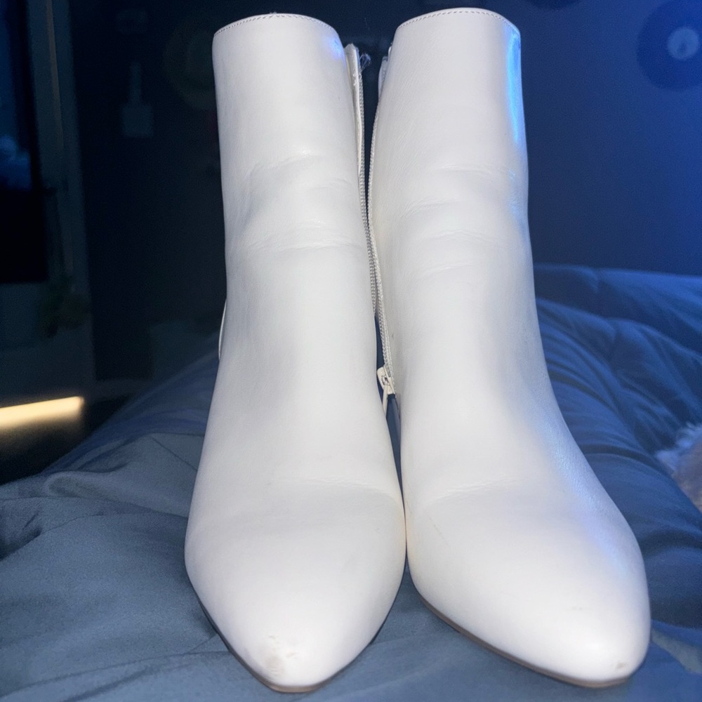 White Go Go Boots
